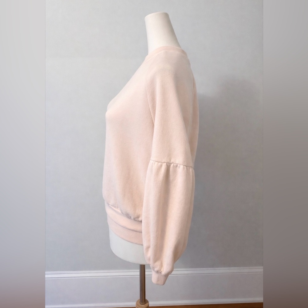 aerie Cozy Sweatshirt With Balloon Sleeves - Picture 3 of 5